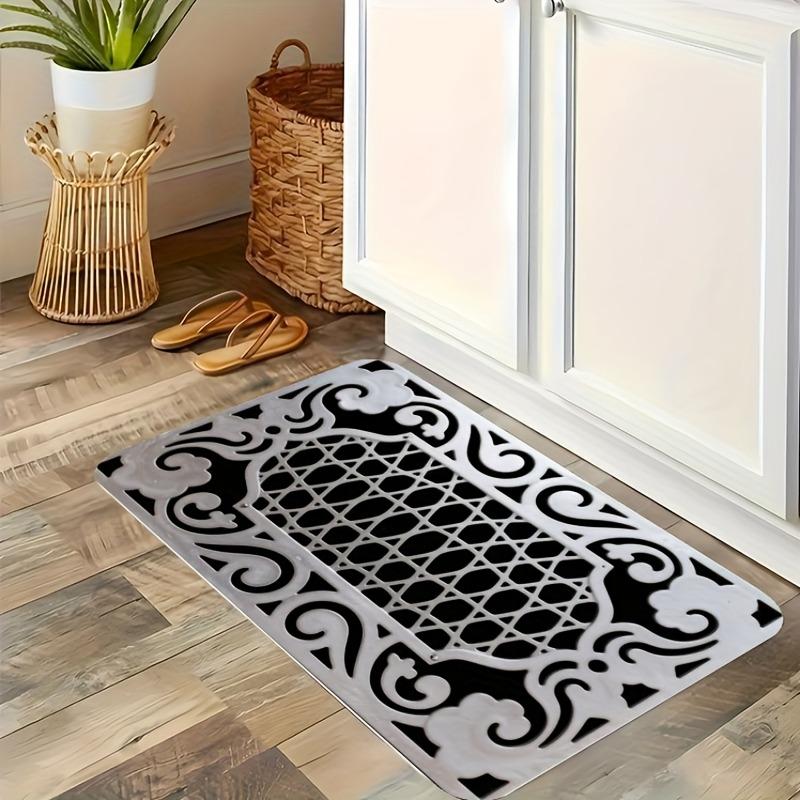 1PC Fantasy Forest Kitchen Rug Non-Slip Door Mat Pop Design Bathroom Rug Bath Mat Carpet for Home Sink Laundry Decoreeree
