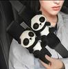 2025 Universal Cute Panda Accessories Car Safety Belt Cover Doll Auto Seat Belt Cover Protection Shoulder Pad Interior Woman id4