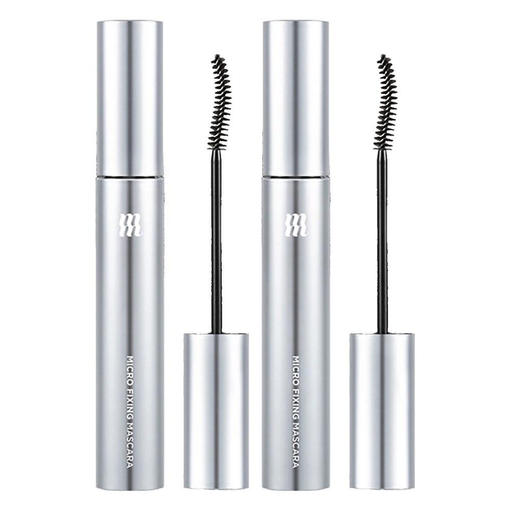 Merzy Micro Fixing Long Lash Mascara 9ml, MM1 Black, 2 Pcs