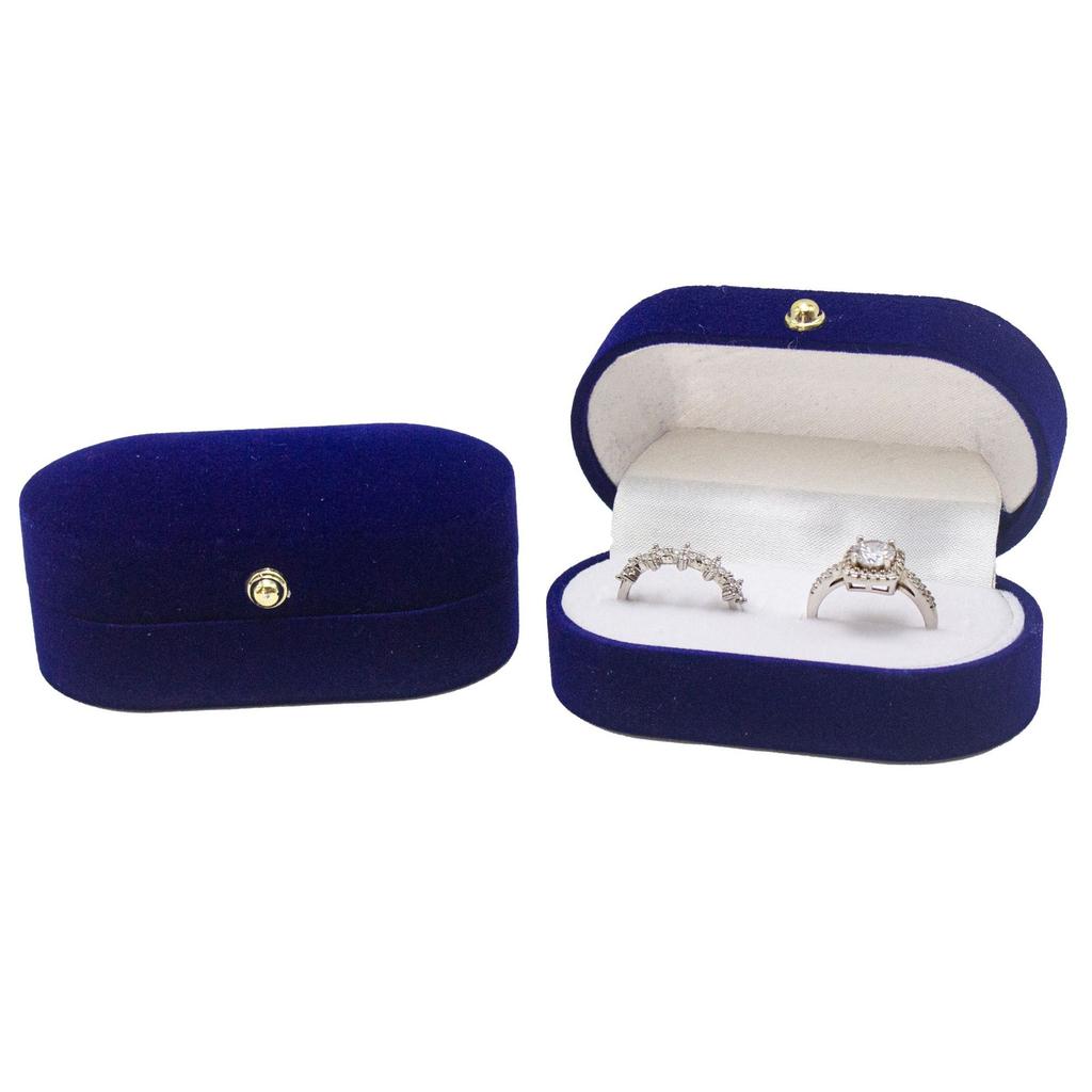 1pc Cute Velvet Ring Jewelry Box for Pendants, Earrings, Necklaces, for Storing Gifts for Friends, Lovers, Or Classmates' Birthdays, Jewelry Boxes