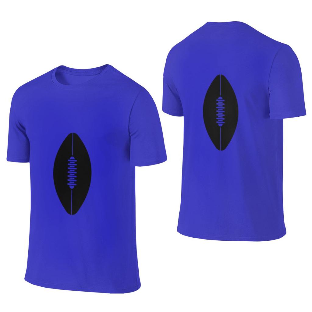 Simple American Football Ball Tshirt Comfortable Reversible Tshirt Sports Street Durable Unisexs Tshirts