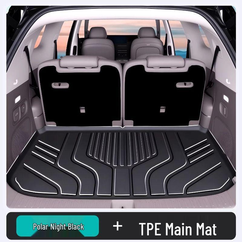 

Zhiji LS9 TPE Trunk Mat - Modified Accessories Surround and Tail Box Mat Upgraded Material Eco-friendly Odorless