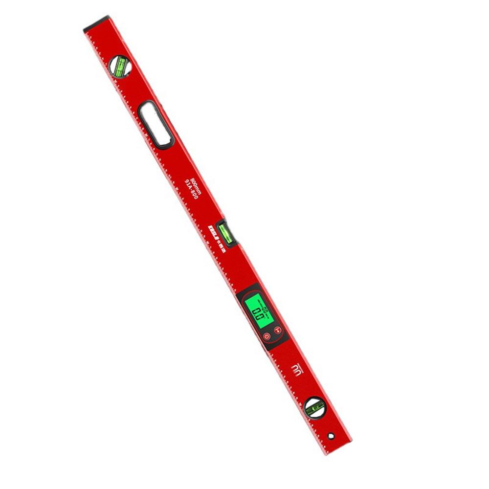 High Precision Angle Finder 0-90° Range Magnetic Level Measuring Ruler  Horizontal Vertical Testing