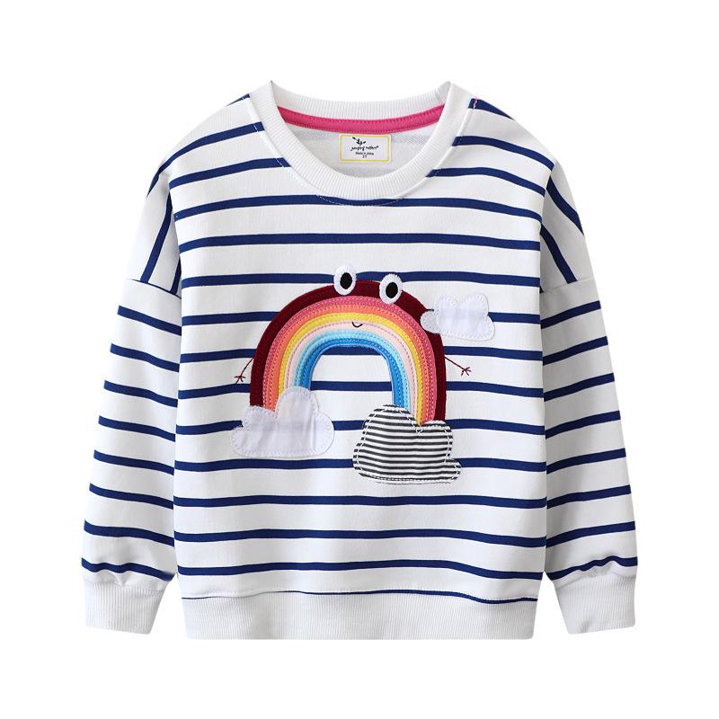 Autumn 2025 Girls' 3D Embroidered Hoodie & Pants Two-Piece Set