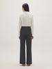 ROEM Linen-Like Semi-Wide Slacks Rmtwg24R11