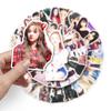 50 Sheets (G)I-DLE Trendy Waterproof Travel Suitcase & Notebook Decorative Stickers
