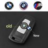 ADZW9 11MM 14MM Aluminum Car Key Shell Stickers For M M1 M2 M3 F32 E53 E60 E90 E91 E92 E93 F01 F30 Auto Key Remote Fob Decals