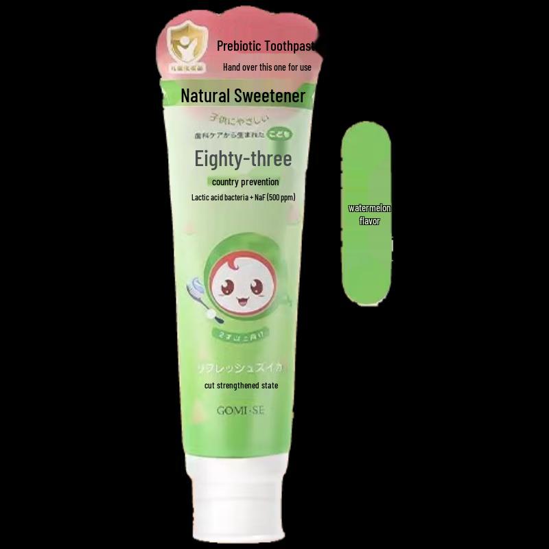 

Gomi·SE Kids Anti-Cavity Toothpaste, Watermelon Flavor