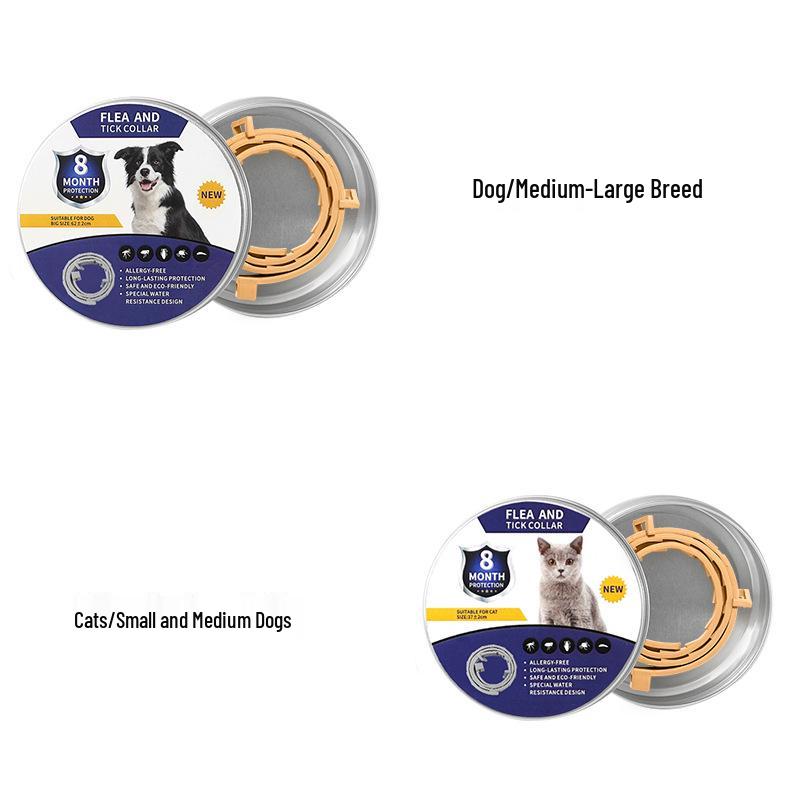 Verstellbares nicht-repellierendes Haustierhalsband für Hunde und Katzen