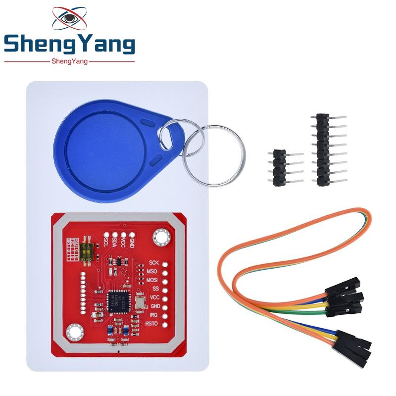 TZT 1Set PN532 NFC RFID Wireless Module V3 User Kits Reader Writer Mode IC S50 Card PCB Attenna I2C IIC SPI HSU For Arduino