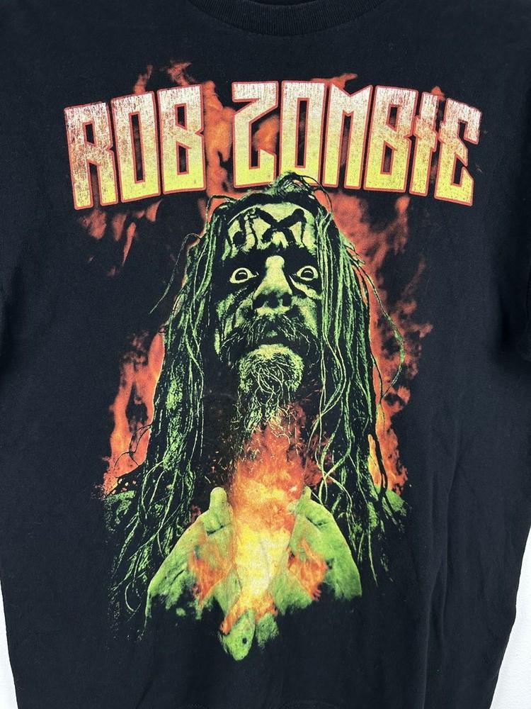 

Vintage 90#039s Rob Zombie Tshirt Graphic Retro Black Unisex Tshirt S5XL KH10899 Unisex T-Shirt S