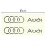 Car Metal Emblem Wiper Stickers Reflective Decor Decals For 8lcbk A4 B5 B6 A3 A5 A6 C6 C5 A1 A7 A8 Q2 Q3 Accessories Car Styling lcbk8