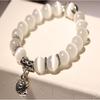 Nuovi Braccialetti Avanzati Semplici con Charms Opale Gioielli Moda Accessori Ciondoli Braccialetto Per Donna Braccialetti con Perle di Cristallo