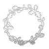 Round Wreath Metal Cutting Die DIY Christmas Invitation Cards Making Supplies