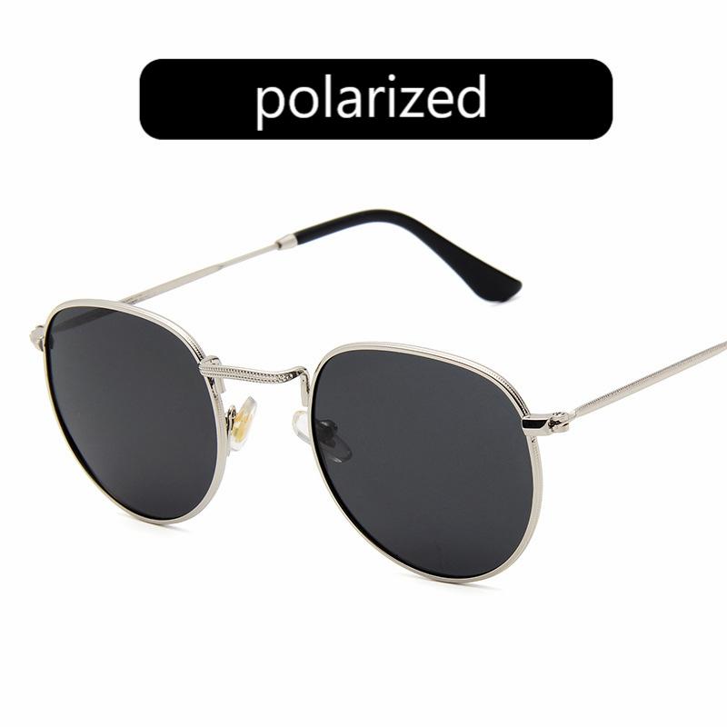 Luxury Vintage Round Sunglasses Women Designer Fashion Mirror UV400 Sun Glasses For Lady Eyewear Female Brand