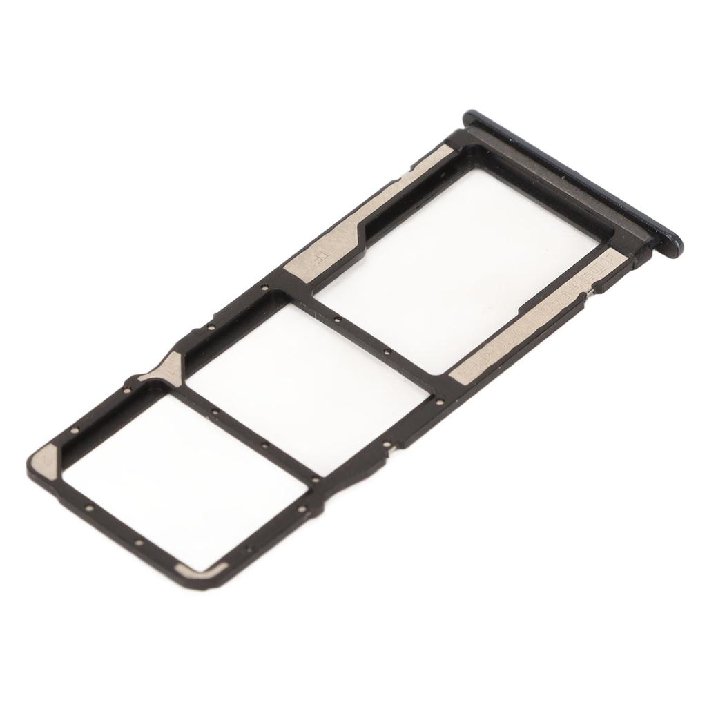 Replacement Sim Card Tray Memory Card Slot Holder with Eject Pin Brush for Xiaomi Redmi Note 9 Grey