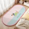 Cartoon Plush Rug Soft Non-Slip Bedside Rug for Girls' Bedrooms Children's Playroom Floor Mat Home Decor