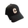 New cap C letter female breathable couple ins show face small fashion sunshade baseball cap male trend