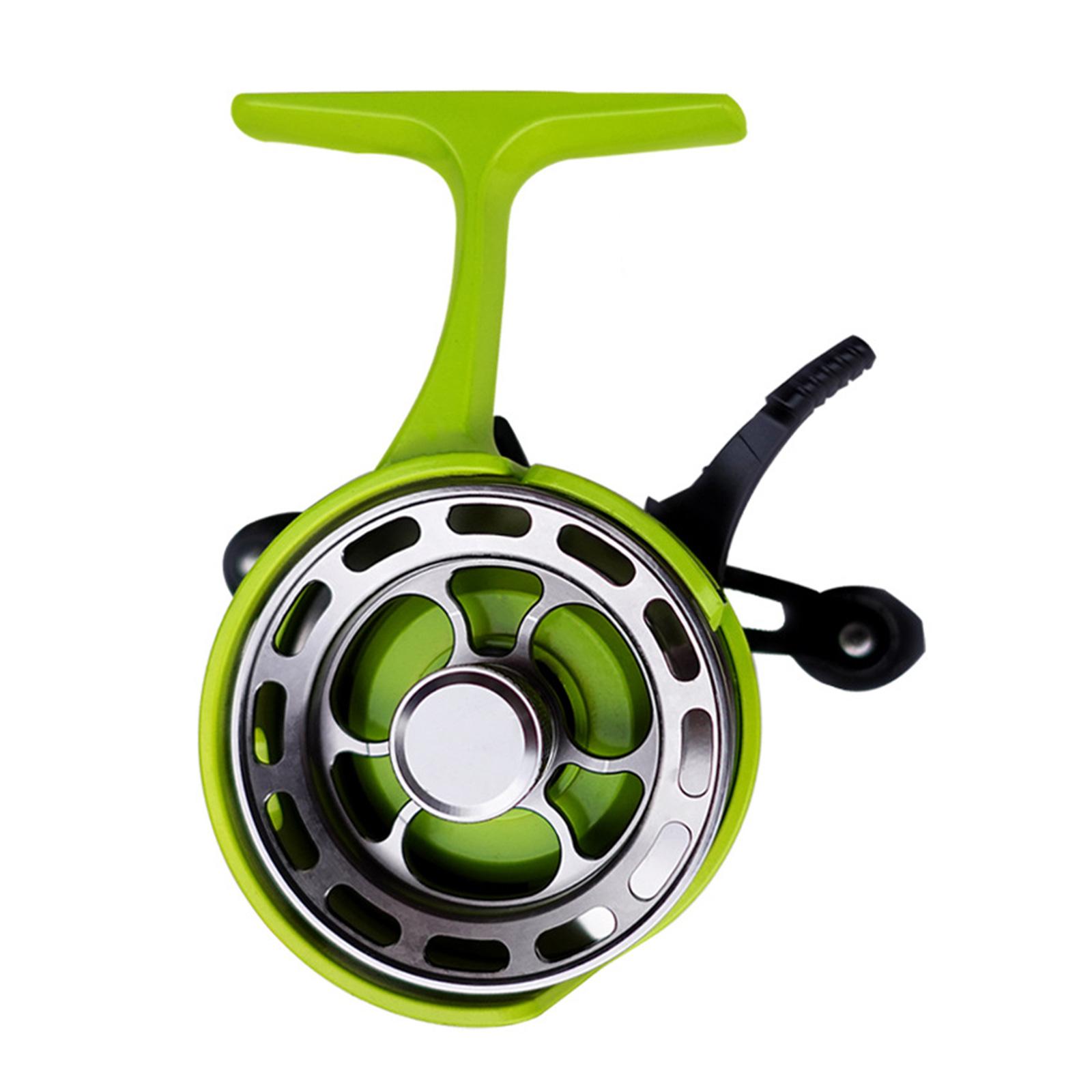 Катушка для зимней рыбалки с 3.2:1 Высокоскоростная 3+1 Экранированная BB Инерционная Рыболовная Катушка Магнитные Системы Сброса Инерционная Катушка для Зимней Рыбалки 5