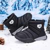 Winter Children's Fashionable Warm Cotton Shoes Outdoor Casual High Top Snow Boots Cotton Boots 26-37