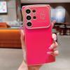 Silk Colorful Big Waves Samsung S25 Ultra Case - Electroplated Love Heart Protective Cover for S24 FE