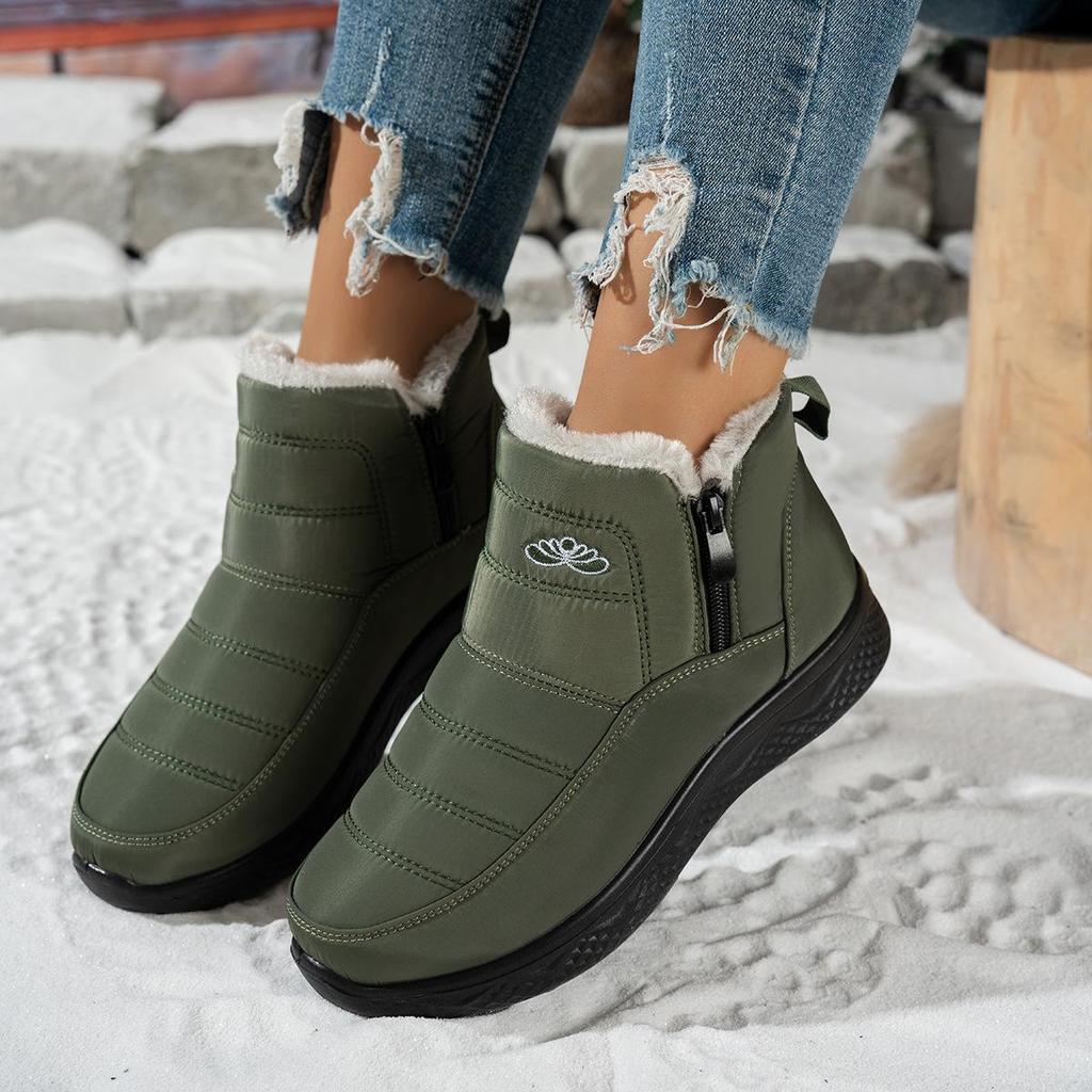 Winterse Sneeuwschoenen met Fleece Voering voor Mannen & Vrouwen - Warm, Lichtgewicht, Koudebestendig, Klaar voor Buiten