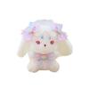 Adorable Rabbit Soft Plush Animal With Shell Ribbon For Childrens Idea Gift
