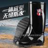 Größe 35-45 hohe Stiefel Herren- und Damenregenschuhe rutschfeste Gummischuhe wasserdichte Arbeitsschuhe schwarze Imitationsgummisohle Regenstiefel Wasserstiefel