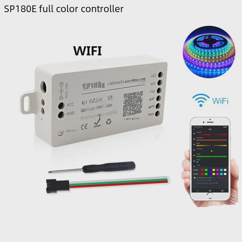 SP108E Smart WiFi & Bluetooth LED Light Strip Controller with Mobile App for WS2811