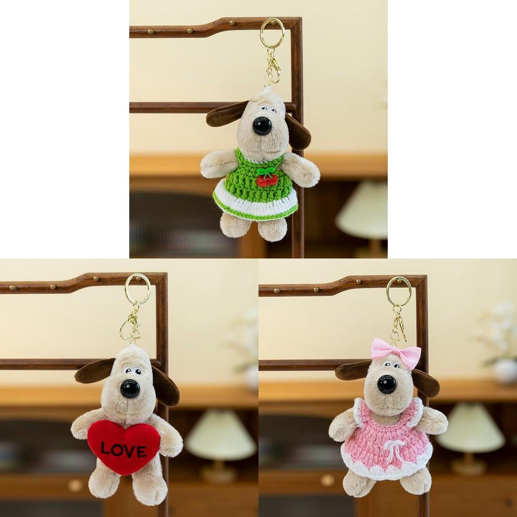 Keychain Wallace Gromit Toy Cartoon Designs Textures Pendant Gift Decoration