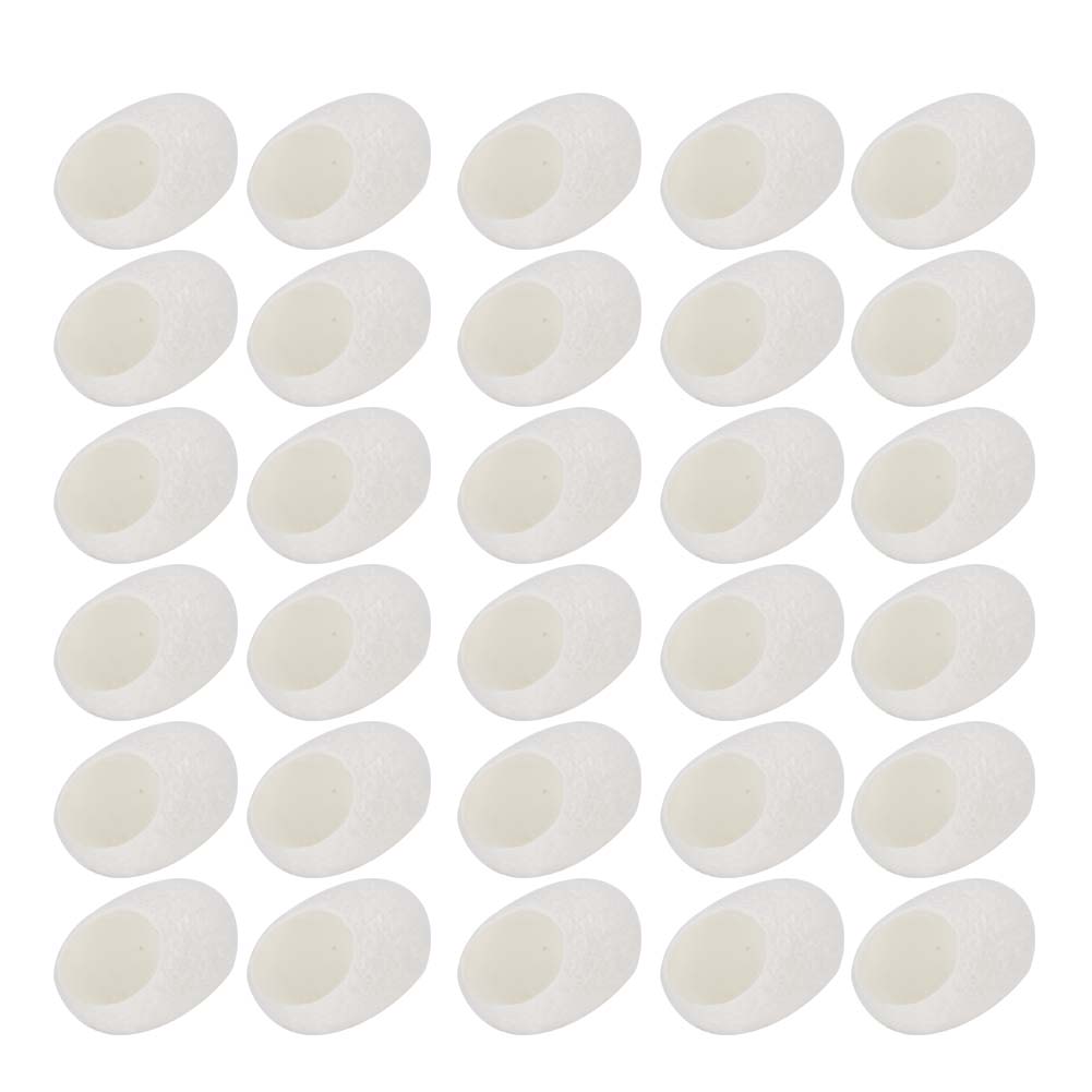 30pcs Face Cleaning Natural Silks Cocoons Blackhead Removal Exfoliating Silkworm Balls
