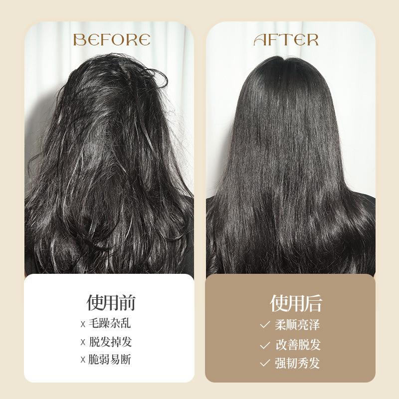 Natural Authentic Bristle Hair Air Cushion Comb Airbag Massage Comb Hair Skin Meridian Fluffy Bamboo Comb Beech Comb