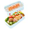 Skater Bento Soft Domed Made In Disney Alice In Wonderland Young PFLW4AG Box, 2-Tier, 600ml, Women's, Antibacterial, Filling, Lid, Japan, Design,
