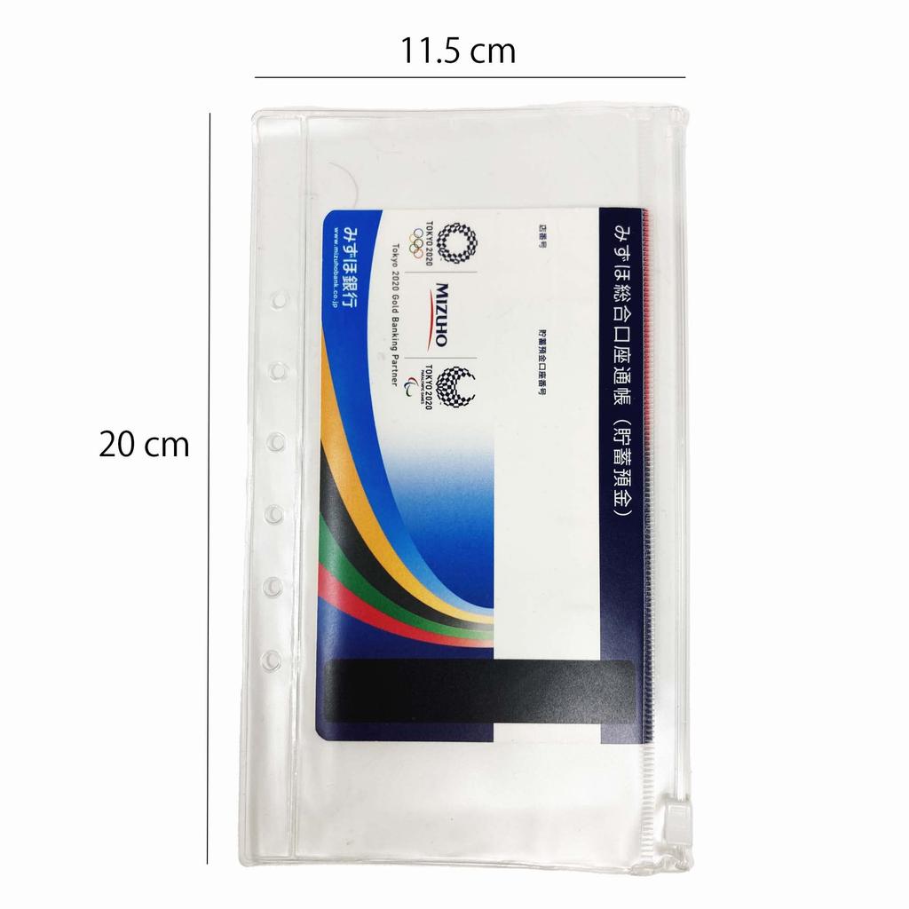 FULMINE Passport Case with 10 Refills and 1 Display Fits Passbooks and More Sticker, Multi-Purpose Case,