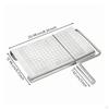 Stainless Steel Soap Measurement Grid Handmade Ruler Markings