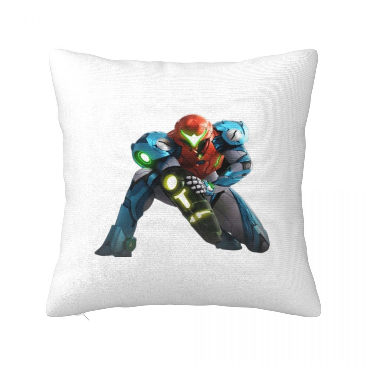 

How Dreadful Metroid Samus Aran Square Pillowcase Cushion Cover Pillow Case Throw Pillow Cover for Home Bedroom Car 12x12Inch