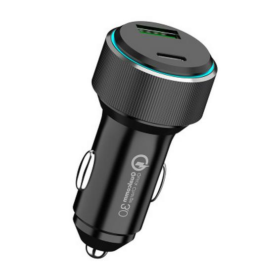 Crucial 65W/40W Car Charger for Huawei & OPPO VOOC Flash Charge