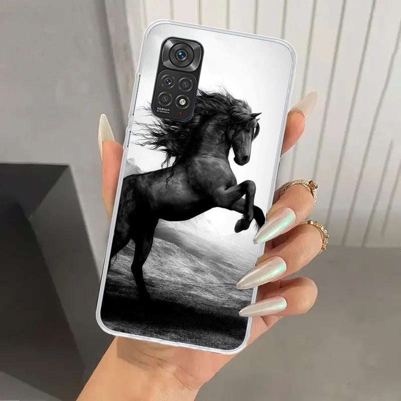 Horse Great Beauty Galloping Phone Case for Xiaomi Redmi Note 15 14 14S 13 12S 12 Pro 11S 11 Plus 11T 11E 10S Soft Funda Print S