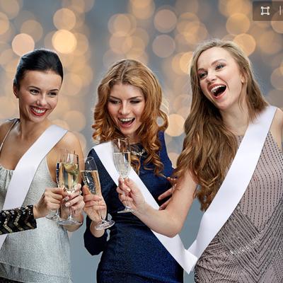 Leere Satinschärpen Einfache Schärpen DIY Einfache Festzugsschärpe DIY Batikschärpe für Geburtstagsfeierdekoration