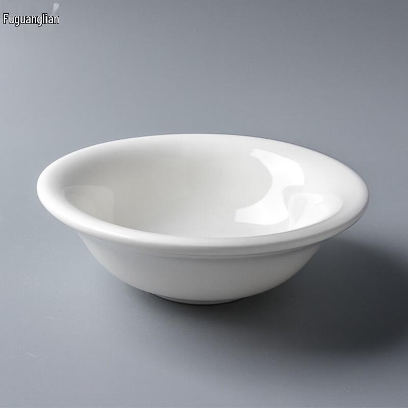 Thick-Rimmed Ceramic Soup Bowls