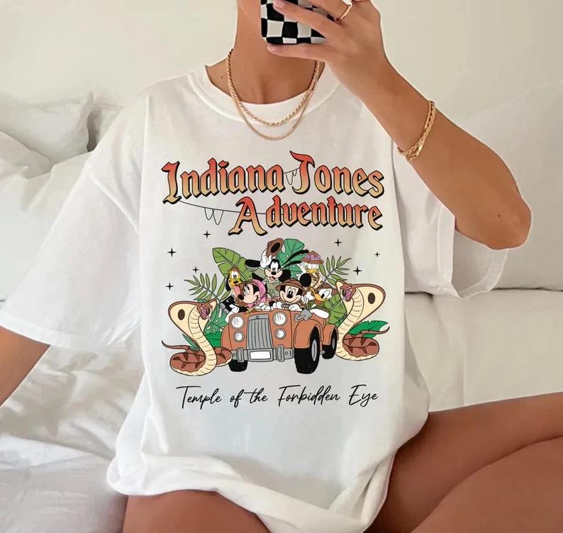 Indiana Jones Adventure Shirt Mickey And Friends Ride S