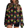 Women's Colorblock Sweatshirt Long Sleeve Round Neck Casual Comfortable Loose Lightweight Women's Sweatshirt
