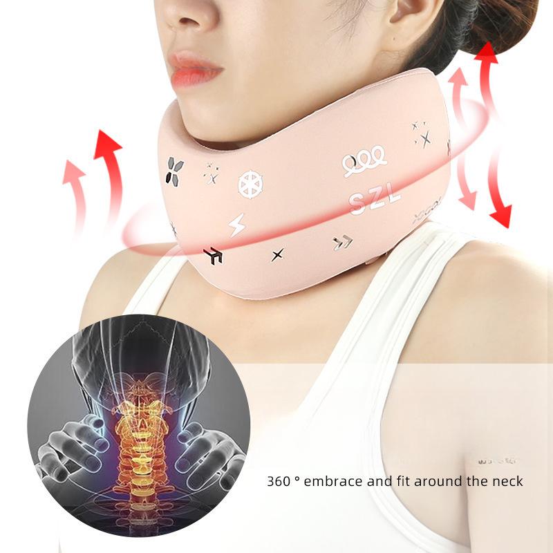 Memory Cotton Neck Protector, Portable Neck Cover, Anti-bow Head, Adjustable Support Neck Protector for Men and Women In Home Offices