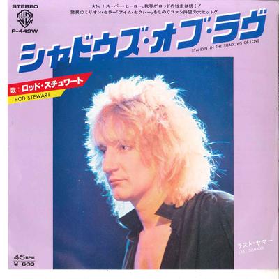 7inch Record ROD STEWART  Standin In The Shadows Of Love  L P449W WARNER BROS 1978 Japan Rock Used