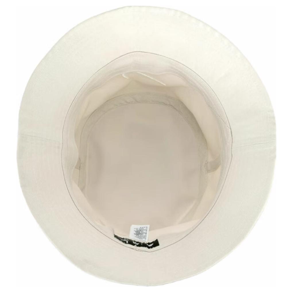 Nike Markenlogo Polyester Fischerhut Herrenhüte Weiß FB5382-104