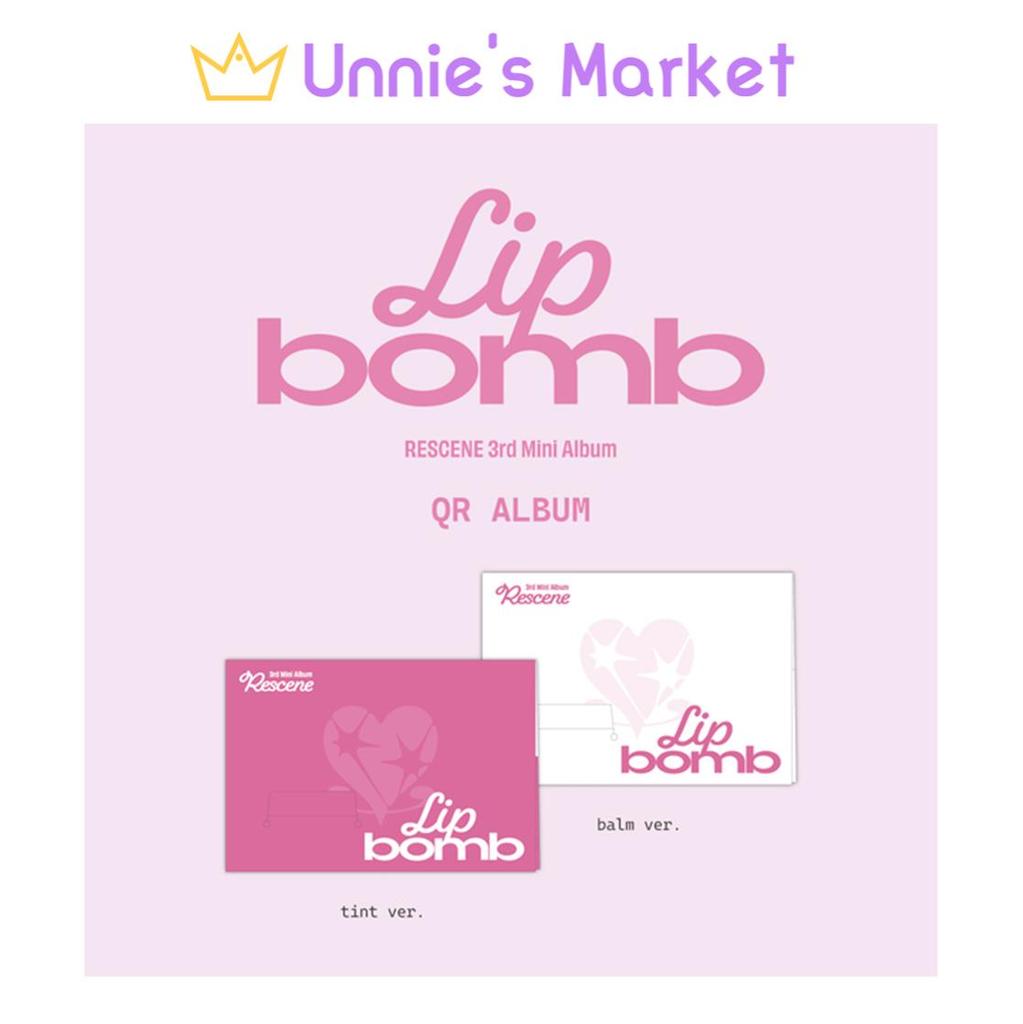 RESCENE [Lippenbalsam] QR-Album (Photocard-Version) + Kostenloses Geschenk