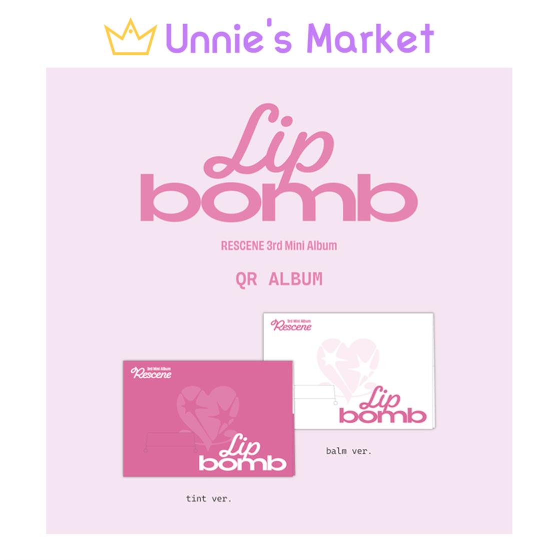 

[Предзаказ] RESCENE [бальзам для губ] QR Альбом (версия с фотокартой) + Бесплатный подарок tint ver.