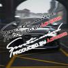 Sport Design Car Front Head Light Eyebrow 3D Sticker Emblem Decorator for Mitsubishi ASX Lancer Mirage L200 Pajero Sport Attrage NH9