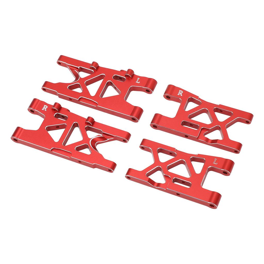 RC Front Rear Suspension Arms Set Professional Aluminium Alloy Front Rear Arms for Mojave 4X4 4S 1Celsius8 RC Car