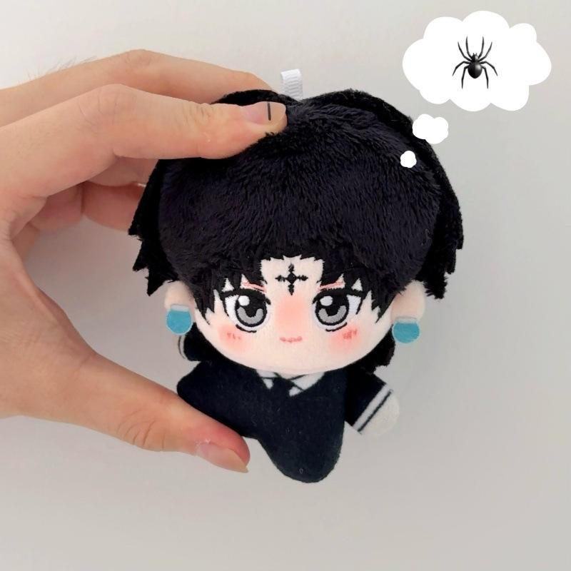 10Cm Hunter X Hunter Plush Toy Anime Gon·Freecss Cute Soft Stuffed Doll Killua Zoldyck Keychain Bag Pendant Kids Birthday Gift